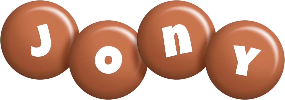 Jony candy-brown logo