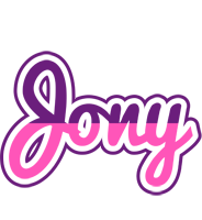Jony cheerful logo