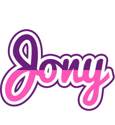 Jony cheerful logo