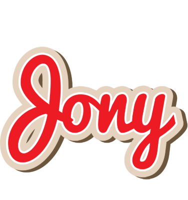 Jony chocolate logo