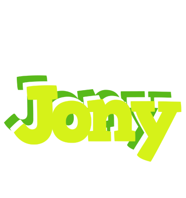 Jony citrus logo