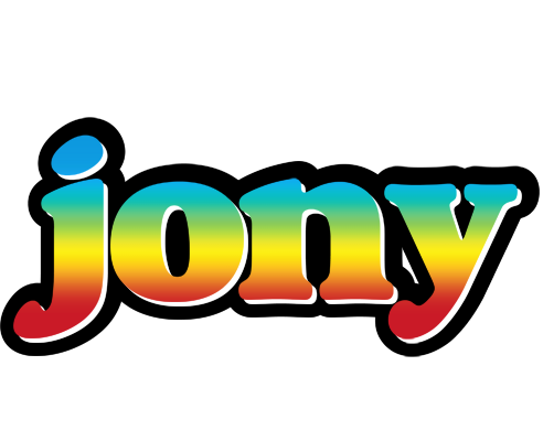 Jony color logo