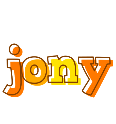 Jony desert logo