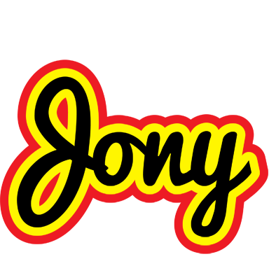 Jony flaming logo
