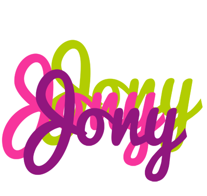Jony flowers logo