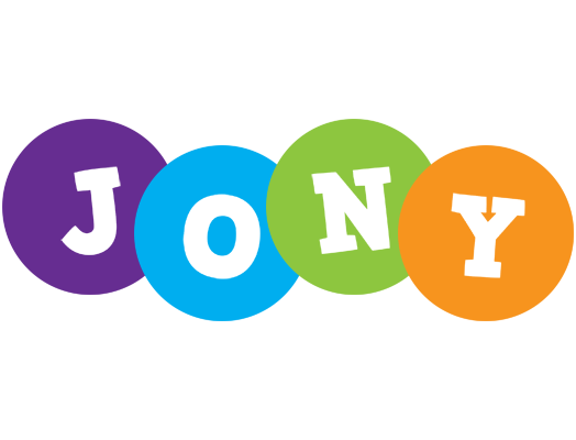 Jony happy logo