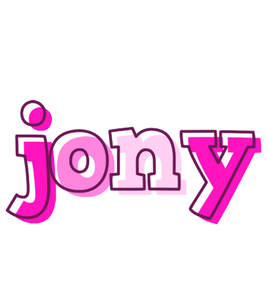 Jony hello logo