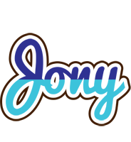 Jony raining logo