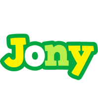 Jony soccer logo