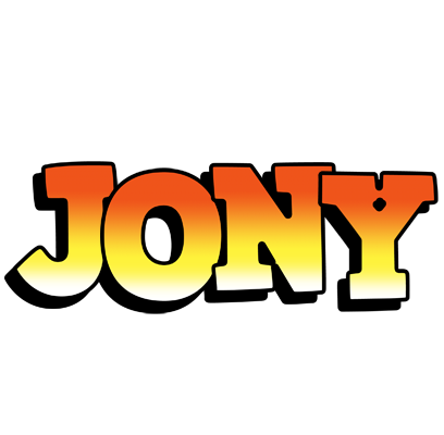 Jony sunset logo