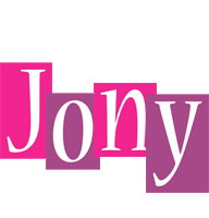 Jony whine logo