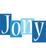 Jony winter logo