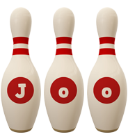 Joo bowling-pin logo