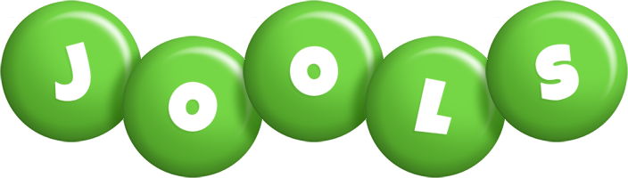 Jools candy-green logo