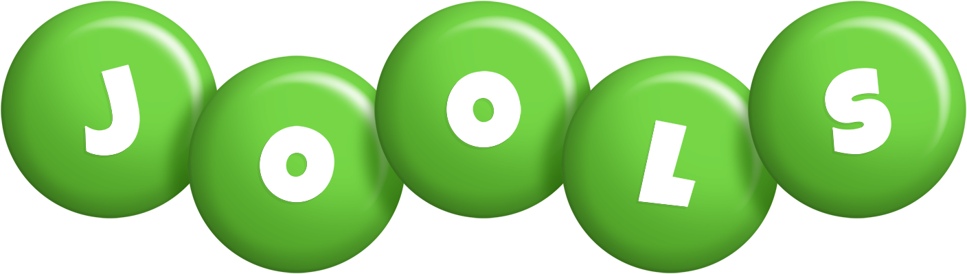 Jools candy-green logo