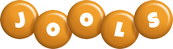 Jools candy-orange logo