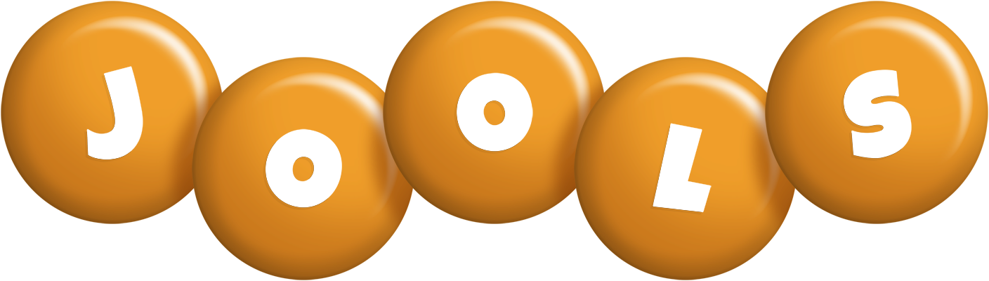 Jools candy-orange logo