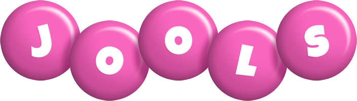 Jools candy-pink logo