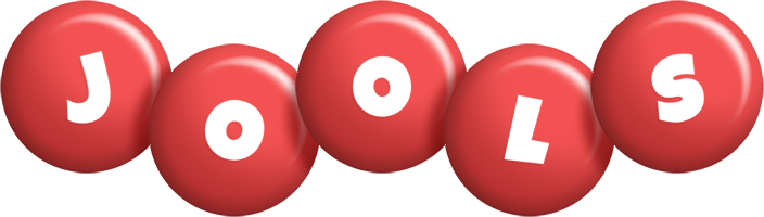 Jools candy-red logo