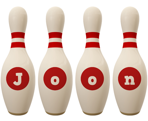 Joon bowling-pin logo