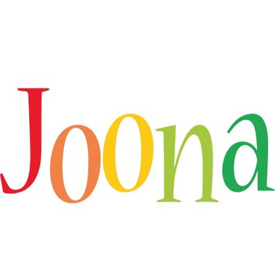 Joona birthday logo
