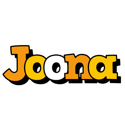 Joona cartoon logo