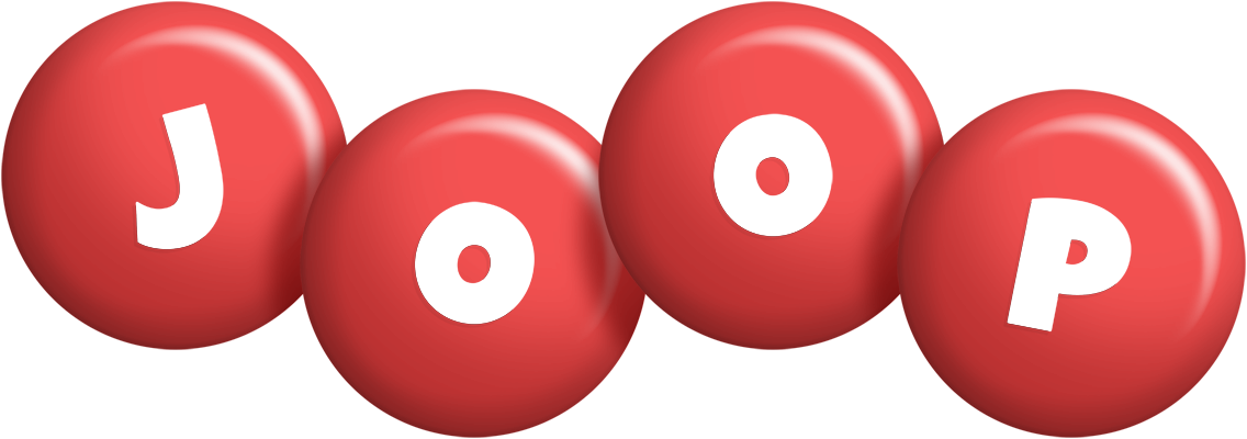 Joop candy-red logo