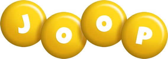 Joop candy-yellow logo