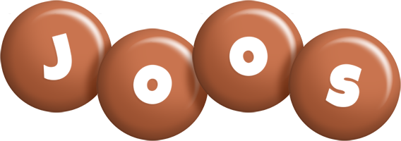 Joos candy-brown logo