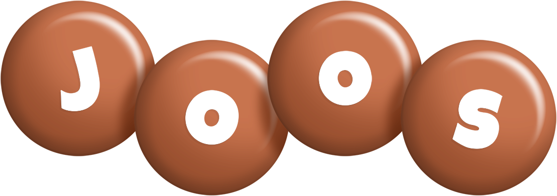 Joos candy-brown logo