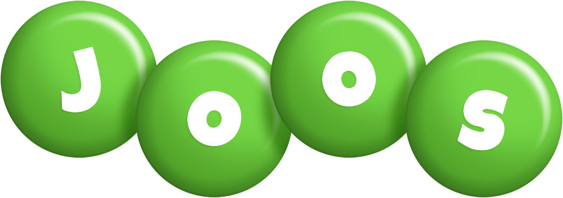 Joos candy-green logo