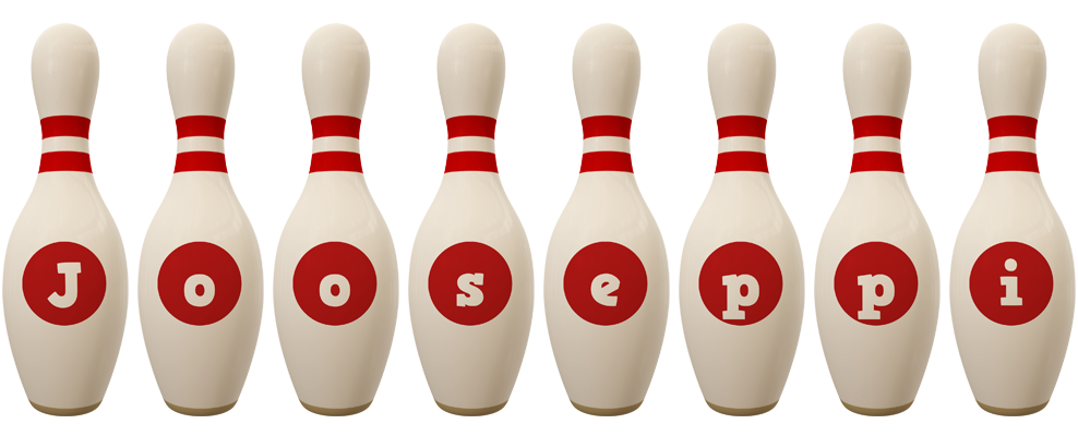 Jooseppi bowling-pin logo