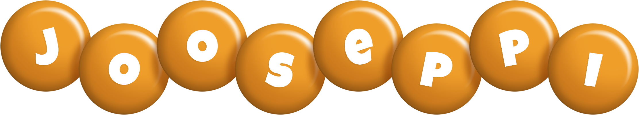 Jooseppi candy-orange logo