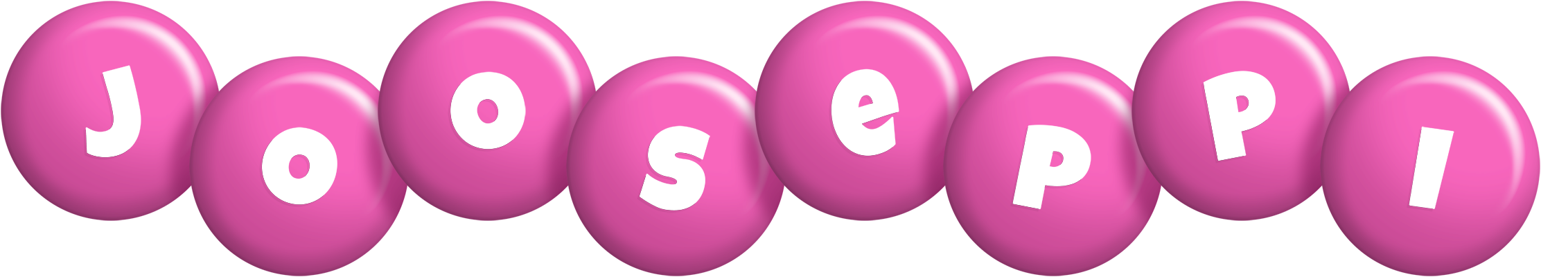 Jooseppi candy-pink logo