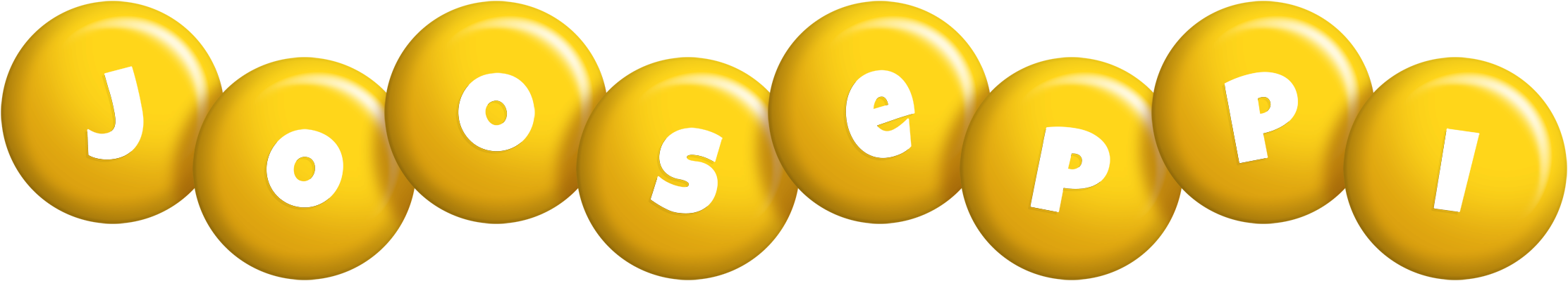 Jooseppi candy-yellow logo