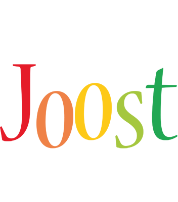 Joost birthday logo