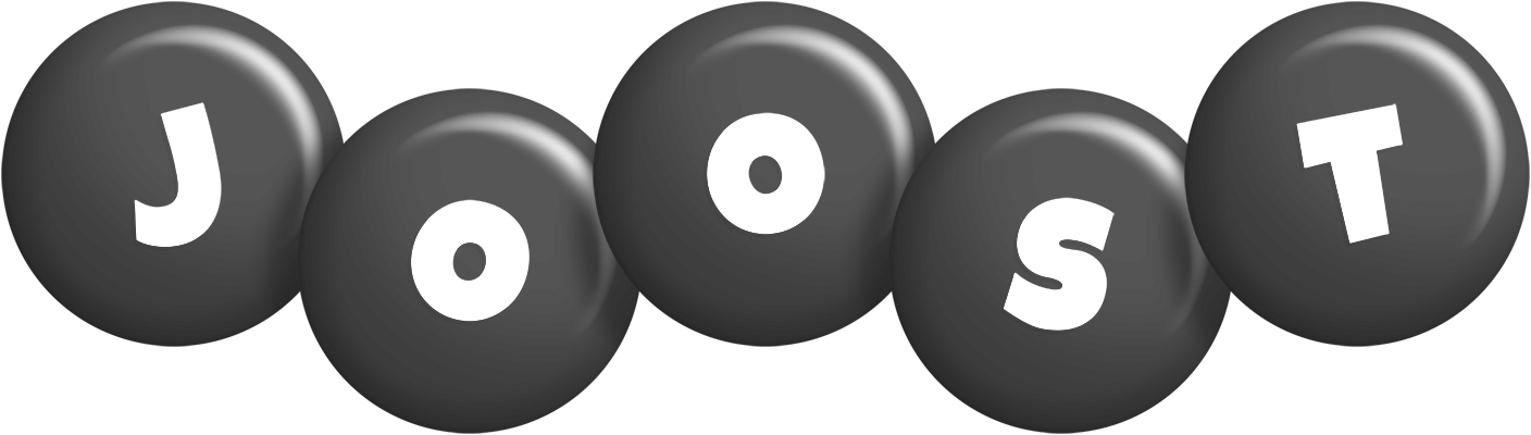 Joost candy-black logo