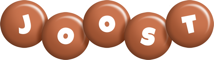 Joost candy-brown logo