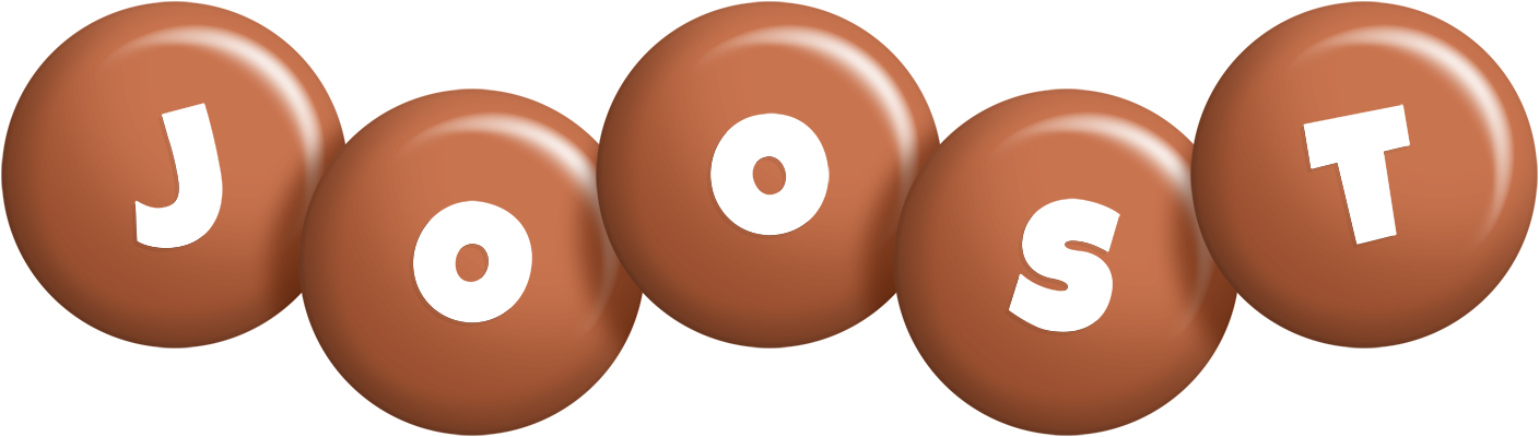 Joost candy-brown logo