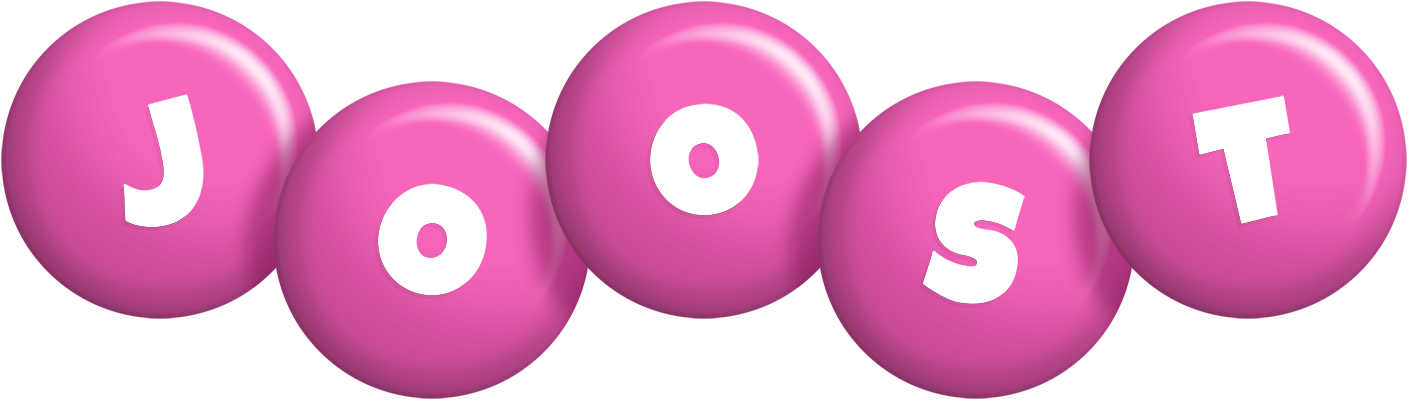 Joost candy-pink logo
