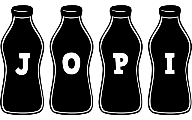 Jopi bottle logo