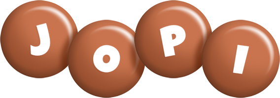 Jopi candy-brown logo