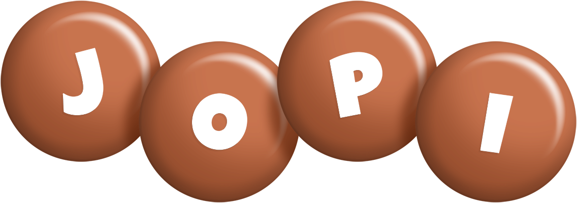 Jopi candy-brown logo