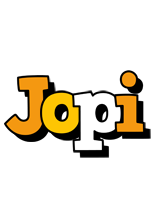 Jopi cartoon logo