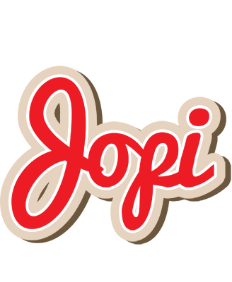 Jopi chocolate logo