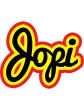 Jopi flaming logo