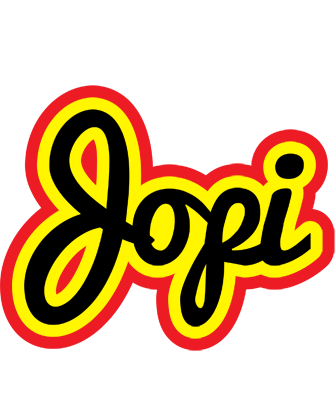 Jopi flaming logo