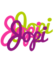 Jopi flowers logo