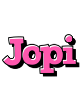 Jopi girlish logo