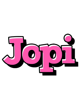 Jopi girlish logo